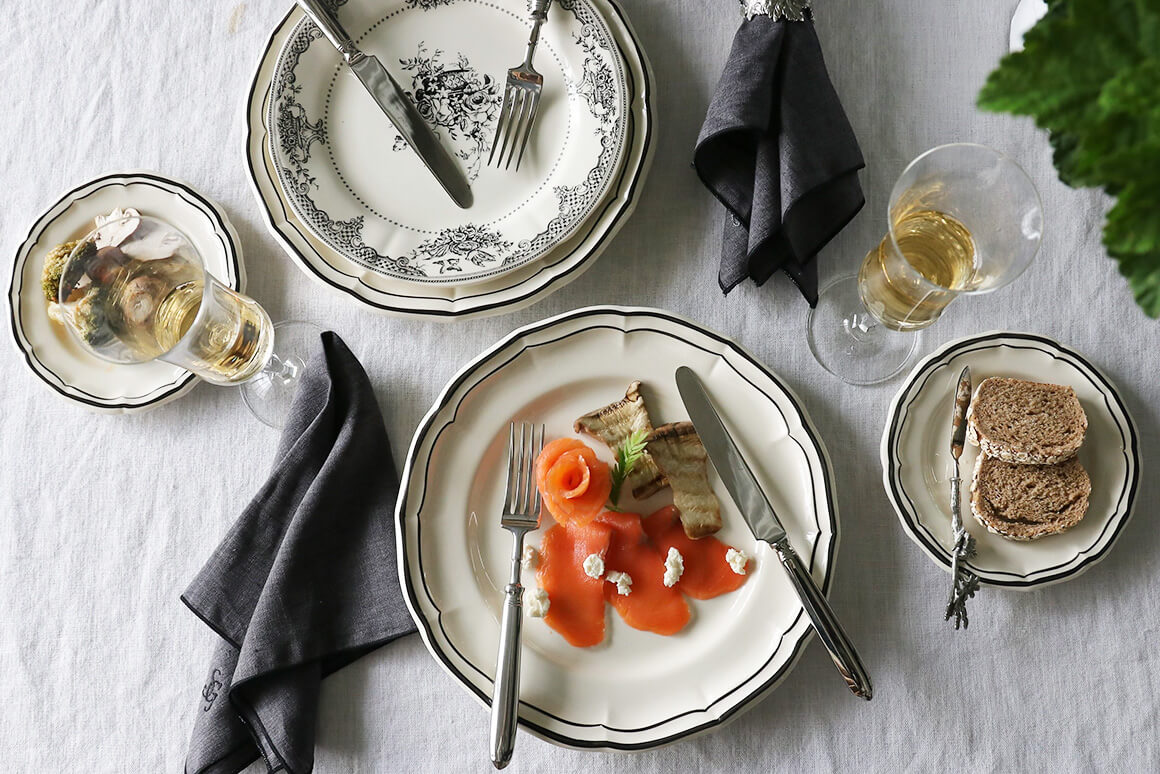 Gienǥʡץ졼 Filet MANGANESE ե Gien Filet MANGANESE Dinner Plate
