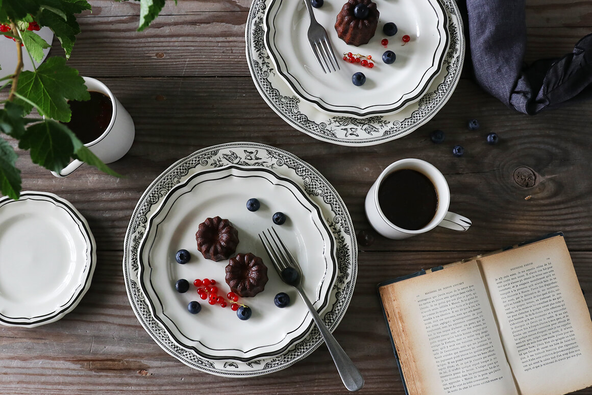 Gienǥȥץ졼 Filet MANGANESE ե Gien Filet MANGANESE Dessert Plate