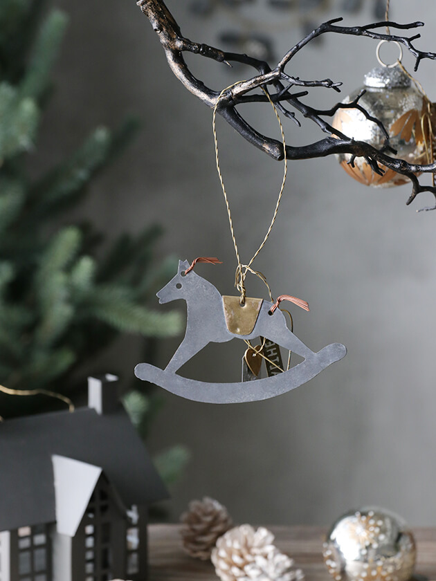 Walther&Co.オーナメントROCKING HORSE
