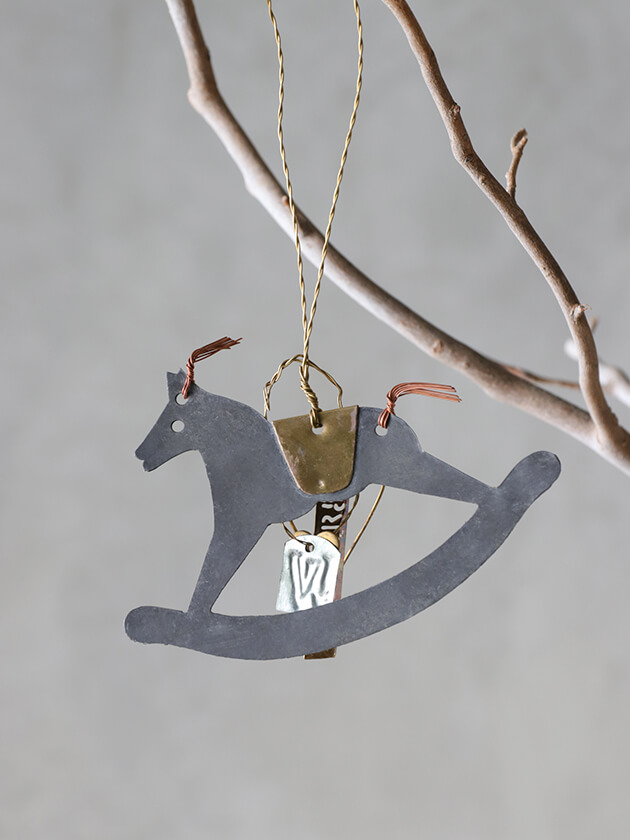 Walther&Co.オーナメントROCKING HORSE