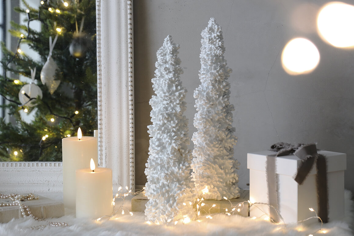 Lene Bjerre���ꥹ�ޥ��ĥ꡼J�ۥ磻��37.5cm �꡼�ͥ١��� ���ꥹ�ޥ�