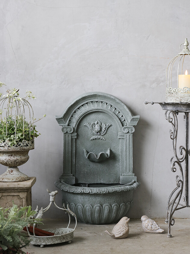 Chanteガーデンシャワーchambordグレイッシュグリーン