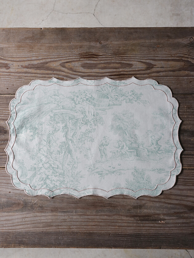 Borgo delle tovaglie�ץ졼���ޥå�FIRENZE 50x35cm �ȥ��ɥ��奤����ӥ� �ܥ르 �ǥ� �ȥ������ꥧ