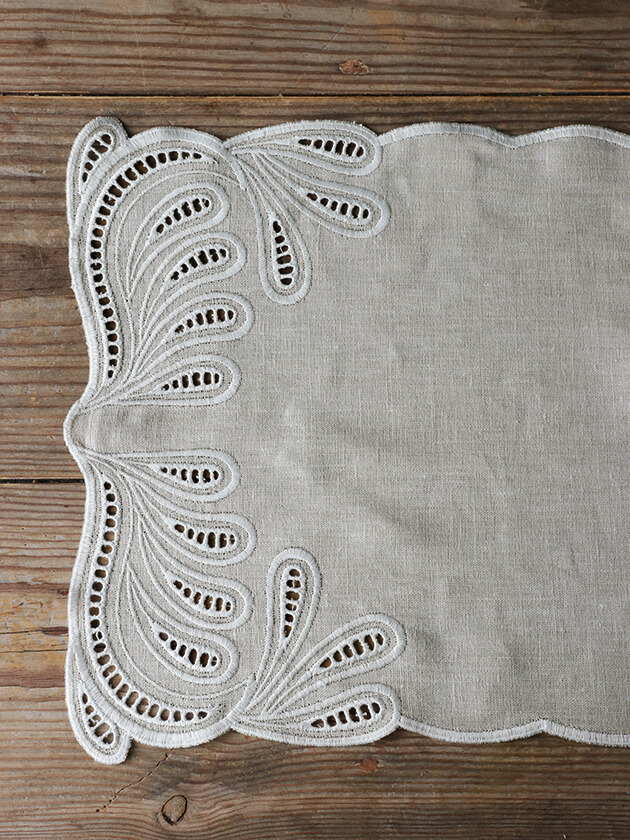 Borgo delle tovaglie�ץ졼���ޥå�Tecla 50x35cm �ޥ��ƥ��å��������ܥ꡼ �ܥ르 �ǥ� �ȥ������ꥧ