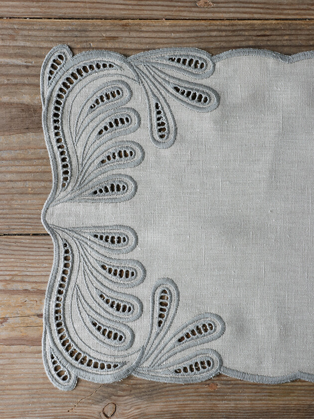 Borgo delle tovaglie�ץ졼���ޥå�Tecla 50x35cm �ޥ��ƥ��å������졼 �ܥ르 �ǥ� �ȥ������ꥧ