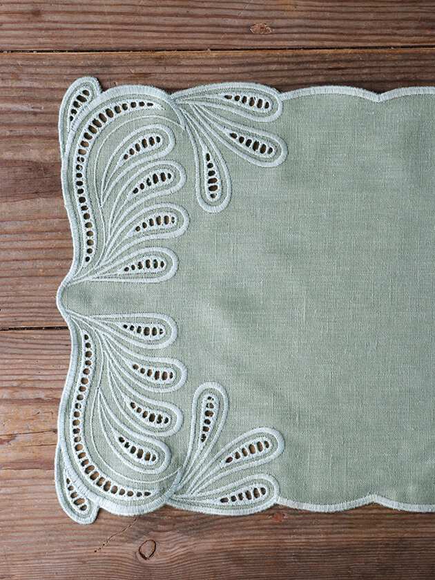 Borgo delle tovaglie�ץ졼���ޥå�Tecla 50x35cm �饤�ȥ��꡼��������� �ܥ르 �ǥ� �ȥ������ꥧ