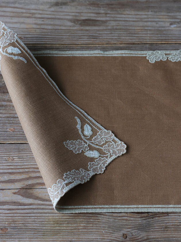 Borgo delle tovaglie�ץ졼���ޥå�Quercia 50x35cm �֥饦����饤�ȥ��꡼�� �ܥ르 �ǥ� �ȥ������ꥧ