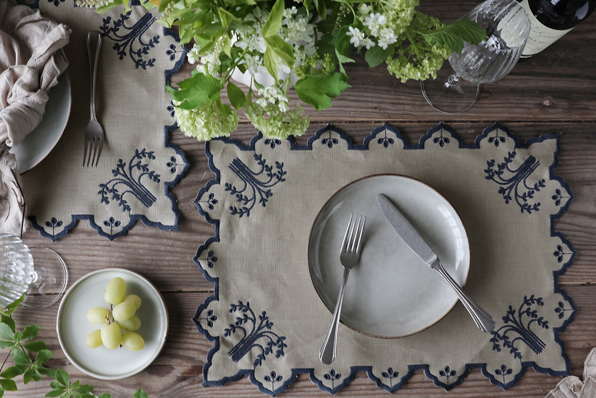 Borgo delle tovaglie�ץ졼���ޥå�Eden 50x35cm ����ɣ��ͥ��ӡ� �ܥ르 �ǥ� �ȥ������ꥧ