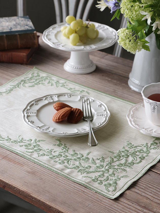 Borgo delle tovaglie�ץ졼���ޥå�Venaria 50x35cm �����ܥ꡼���饤�ȥ��꡼�� �ܥ르 �ǥ� �ȥ������ꥧ