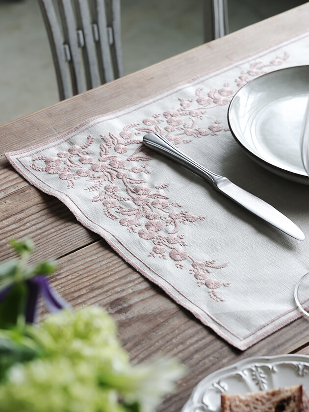 Borgo delle tovaglie�ץ졼���ޥå�Venaria 50x35cm �ޥ��ƥ��å����ԥ� �ܥ르 �ǥ� �ȥ������ꥧ