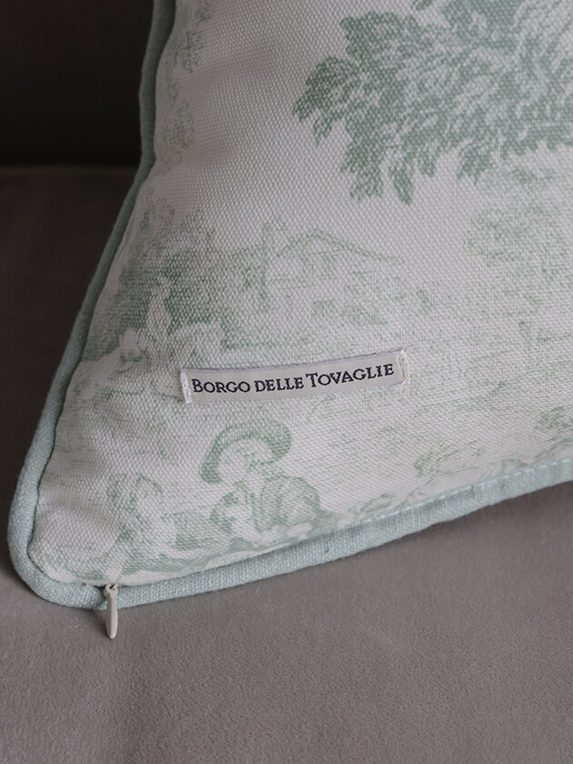 Borgo delle tovaglie���å���󥫥С�Filo �ȥ��ɥ��奤 45x45cm �饤�ȥ��꡼�� �ܥ르 �ǥ� �ȥ������ꥧ