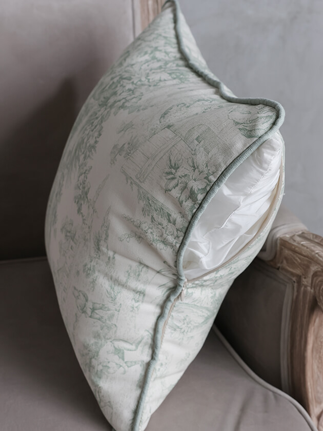 Borgo delle tovaglie���å���󥫥С�Filo �ȥ��ɥ��奤 45x45cm �饤�ȥ��꡼�� �ܥ르 �ǥ� �ȥ������ꥧ