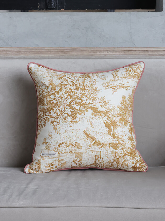 Borgo delle tovaglie���å���󥫥С�Filo �ȥ��ɥ��奤 45x45cm �ޥ������� �ܥ르 �ǥ� �ȥ������ꥧ