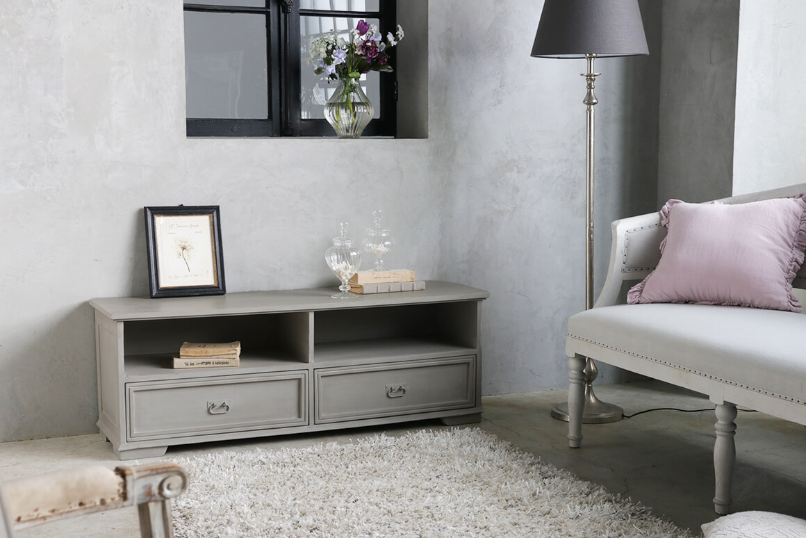 Blanc D Ivoireテレビボードguillaumeマスティック フランスやヨーロッパの輸入雑貨 家具 インテリアの通販 サラグレース