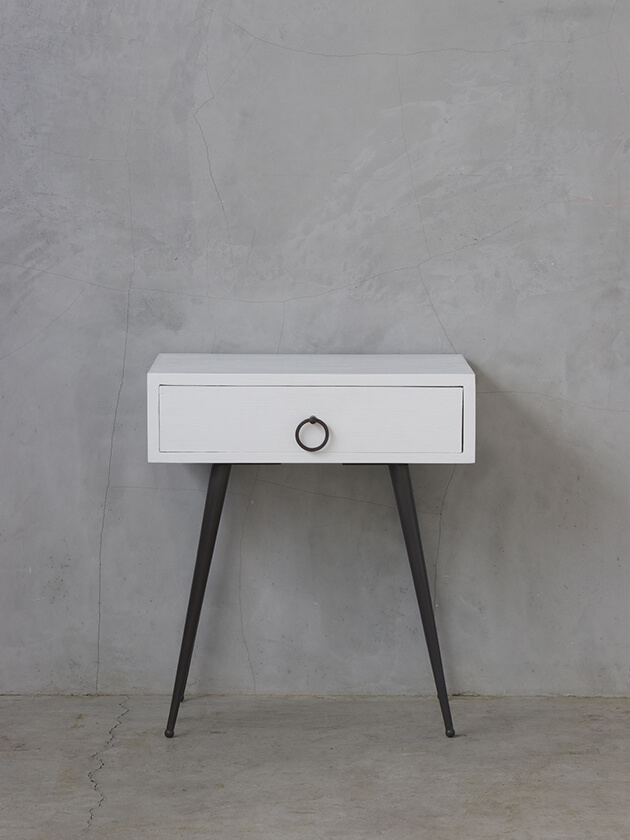 BLANC D'IVOIRE�����ɥơ��֥�LOLA�ۥ磻�� �֥��ǥ��ܥ��