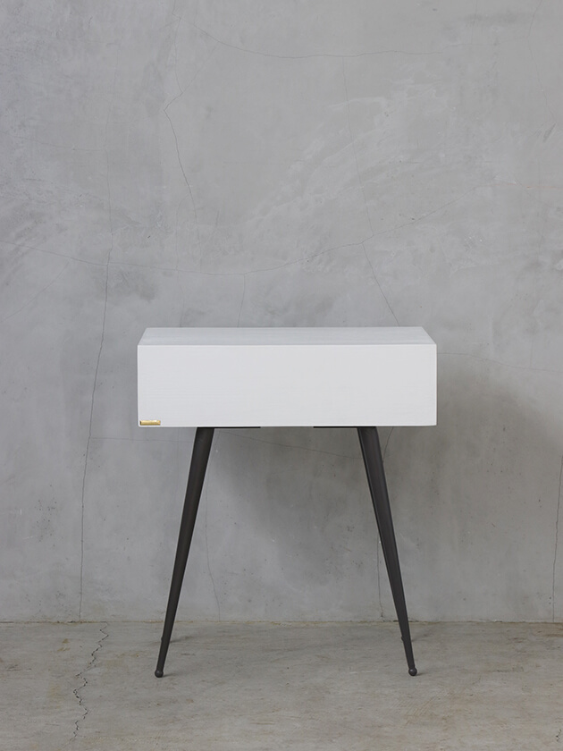 BLANC D'IVOIRE�����ɥơ��֥�LOLA�ۥ磻�� �֥��ǥ��ܥ��