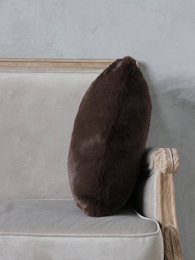 Haomy���å���󥫥С�CHAMONIX 45x45cm�֥饦�� �ϥ��ߡ�