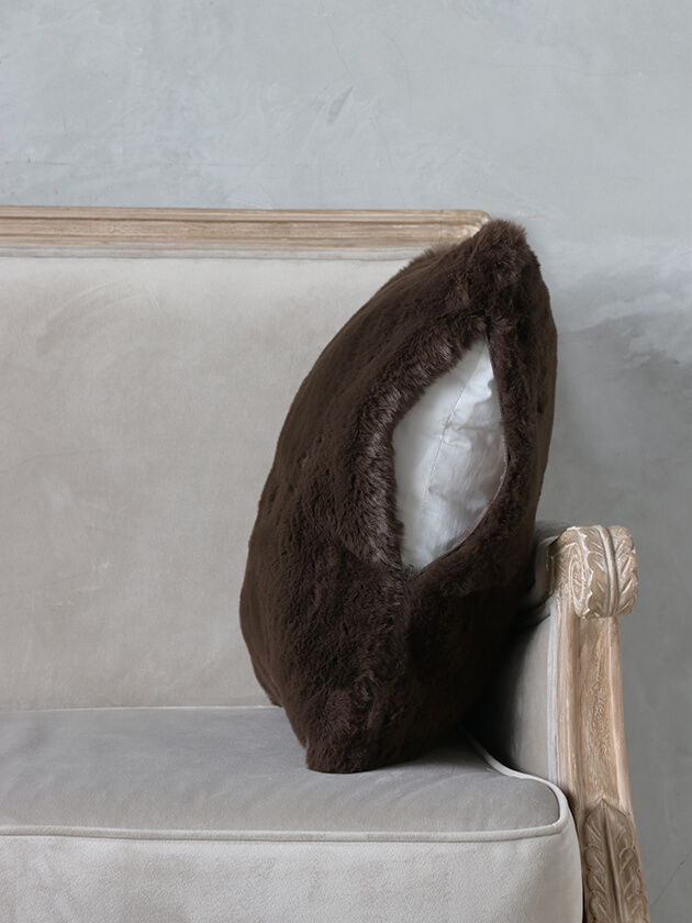 Haomy���å���󥫥С�CHAMONIX 45x45cm�֥饦�� �ϥ��ߡ�