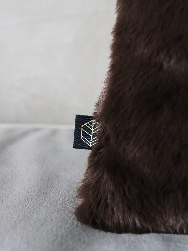 Haomy���å���󥫥С�CHAMONIX 45x45cm�֥饦�� �ϥ��ߡ�