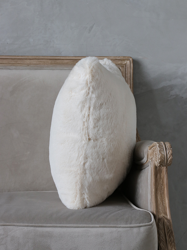 HaomyクッションカバーCHAMONIX 45x45cmアイボリー