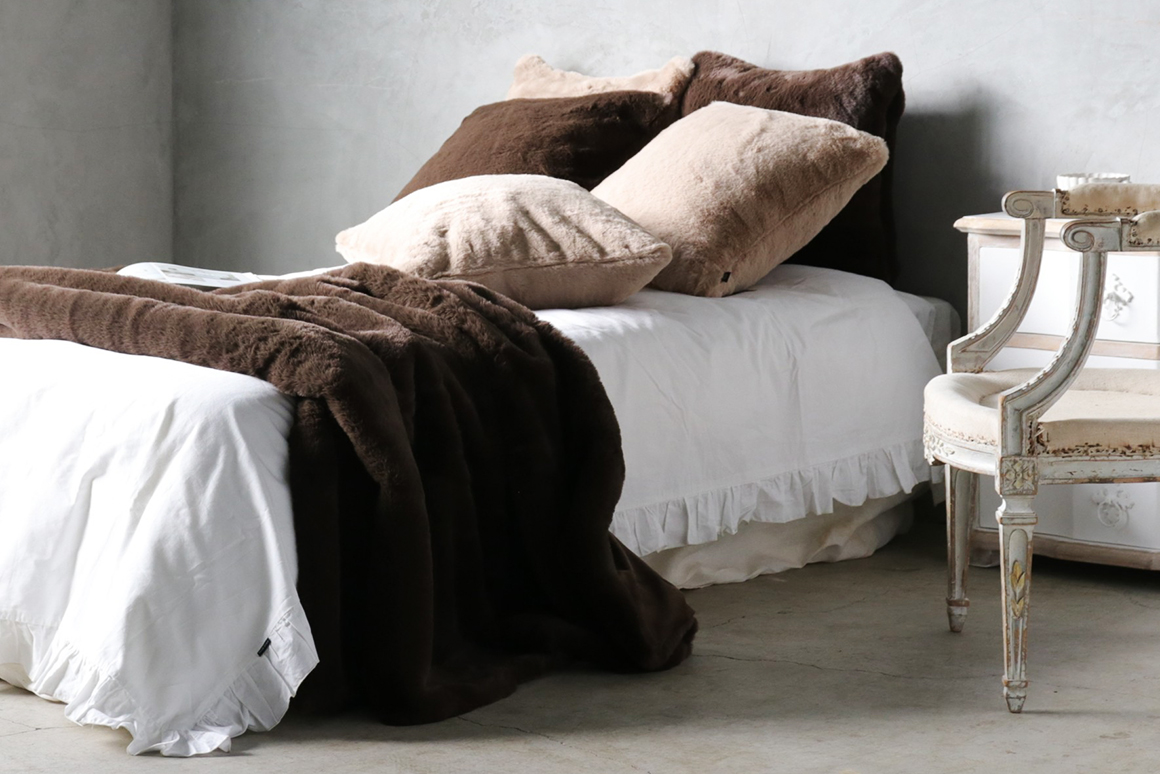 Haomy������CHAMONIX 150x200cm�֥饦�� �ϥ��ߡ�