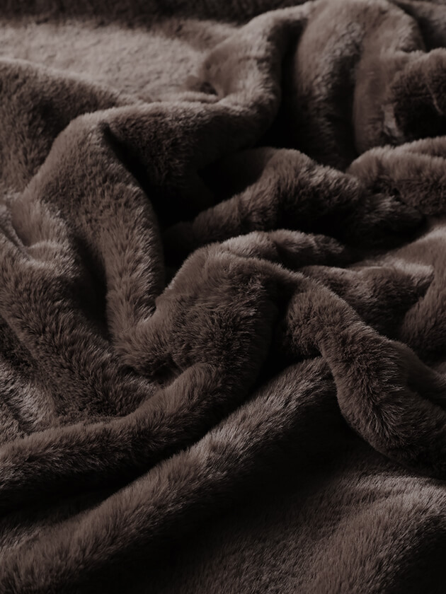 Haomy������CHAMONIX 150x200cm�֥饦�� �ϥ��ߡ�