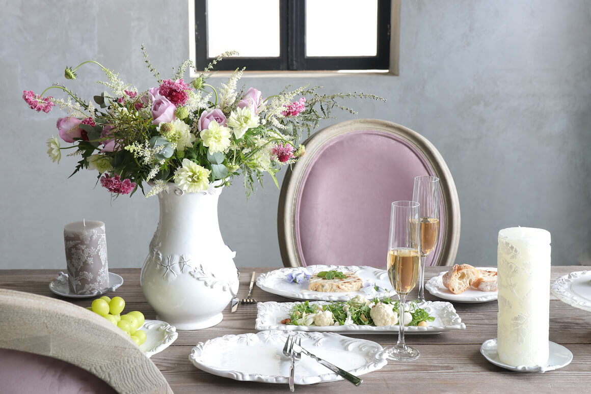 ELIOS MYFLOWERフラワーベースホワイト