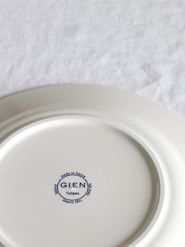 Gienǥʡץ졼Tulipes 塼å Gien Tulipes Dinner Plate