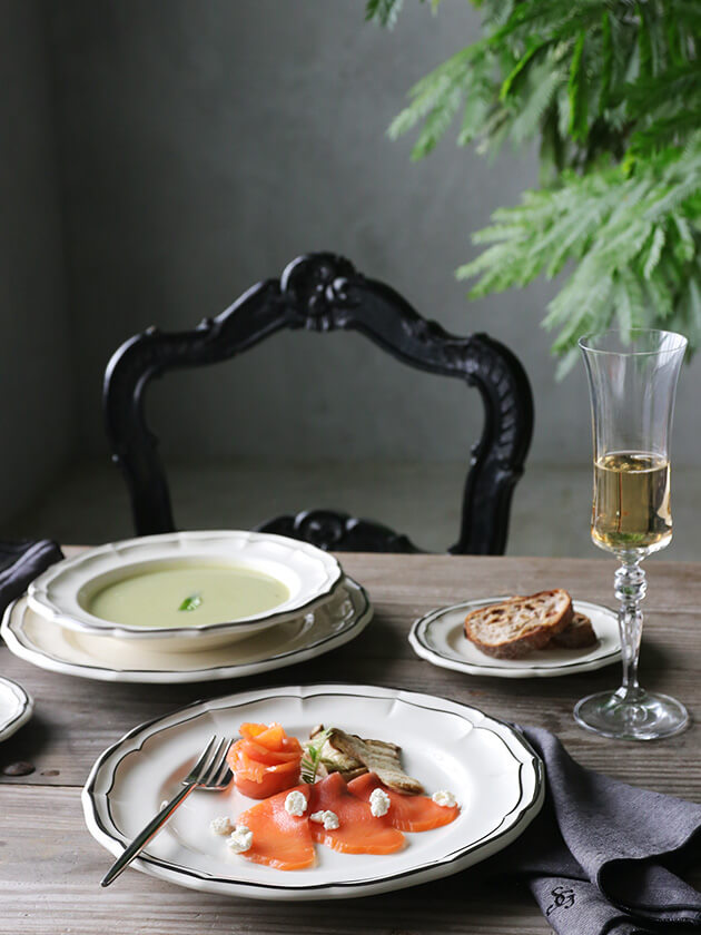 Gienǥʡץ졼 Filet MANGANESE ե Gien Filet MANGANESE Dinner Plate
