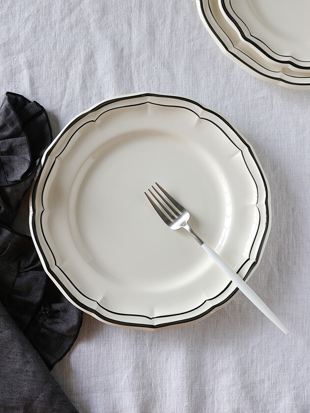 Gienǥʡץ졼 Filet MANGANESE ե Gien Filet MANGANESE Dinner Plate