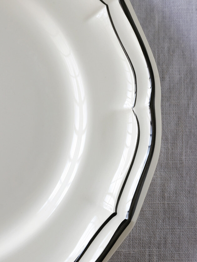 Gienǥʡץ졼 Filet MANGANESE ե Gien Filet MANGANESE Dinner Plate
