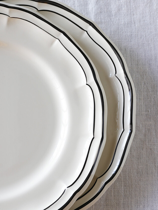 Gienǥʡץ졼 Filet MANGANESE ե Gien Filet MANGANESE Dinner Plate