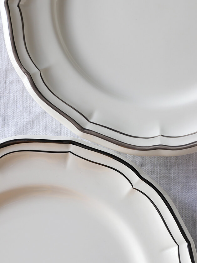 Gienǥʡץ졼 Filet MANGANESE ե Gien Filet MANGANESE Dinner Plate