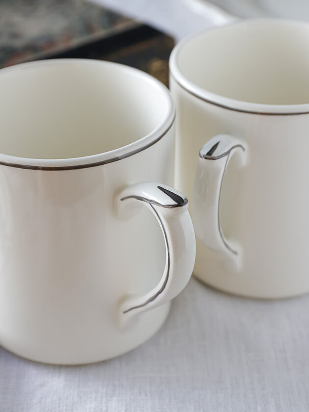 Gien�ޥ����å�Filet TAUPE ������ե��� Gien Filet Taupe Mug Cup