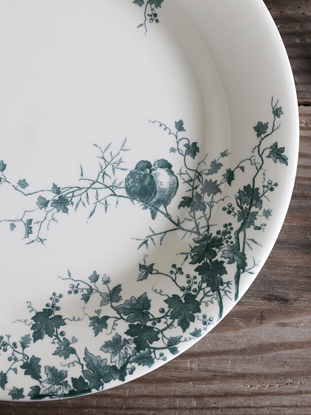 Gienǥʡץ졼Les Oiseau 󥪥 Gien Les Oiseau Dinner Plate