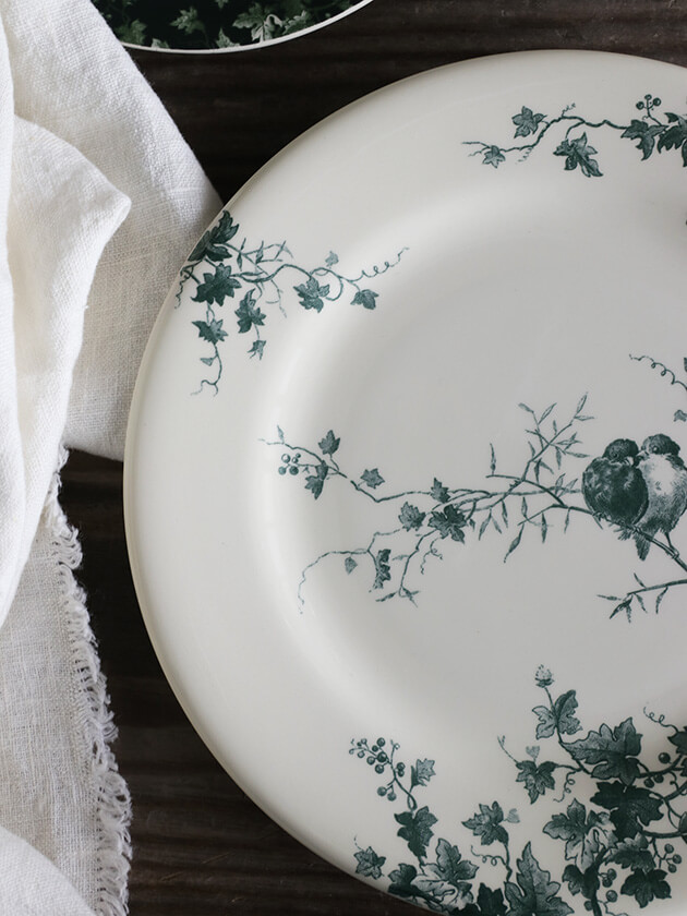 Gienǥȥץ졼Les Oiseaux 󥪥 Gien Les Oiseaux Dessert Plate