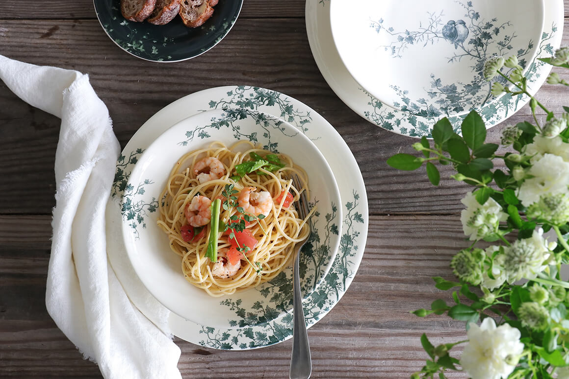 Gienסѥץ졼Les Oiseaux 󥪥 Gien Les Oiseaux Soup Pasta Plate