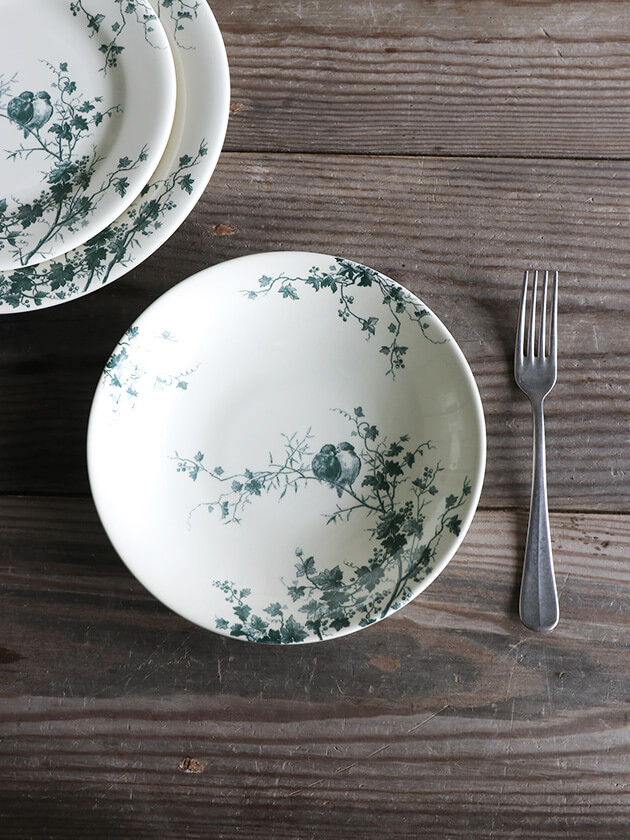 Gienסѥץ졼Les Oiseaux 󥪥 Gien Les Oiseaux Soup Pasta Plate