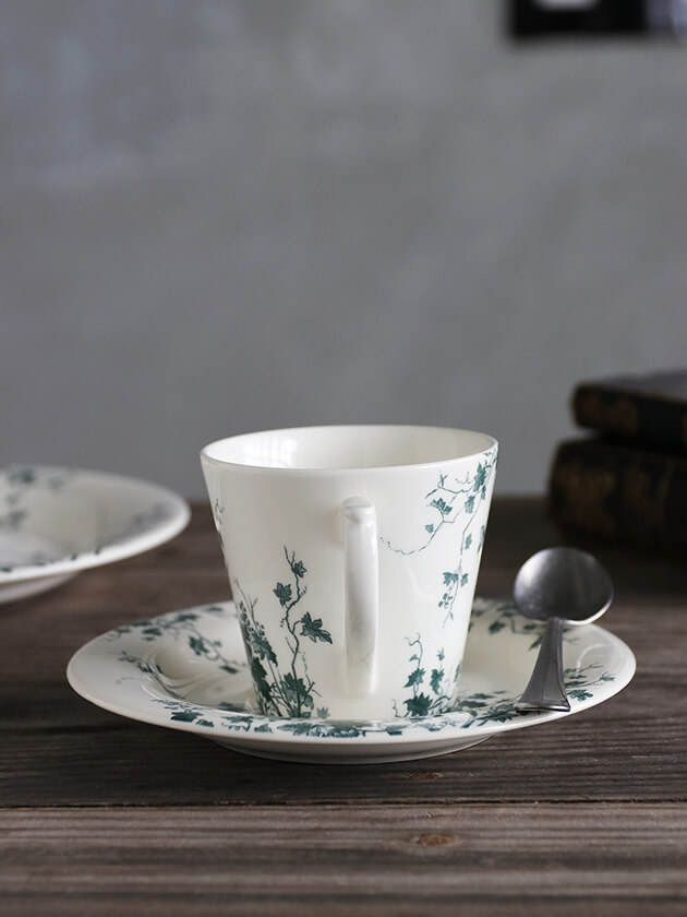 Gienå&Les Oiseaux 󥪥 Gien Les Oiseaux Cup&Saucer