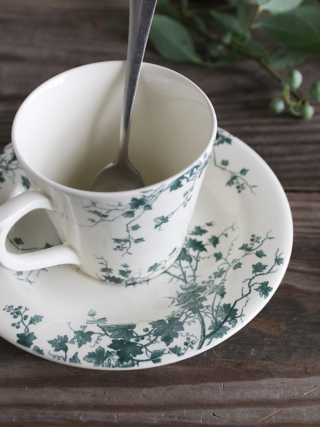 Gienå&Les Oiseaux 󥪥 Gien Les Oiseaux Cup&Saucer