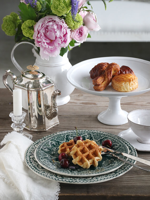 Gienǥȥץ졼Monogramme Depareillees Υ Gien Monogramme Depareillees Dessert Plate