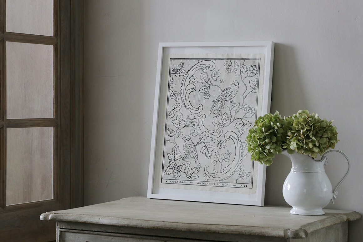 �����۱�ۥ磻�� 39.4X50.9cm�۳� �ե졼�� 