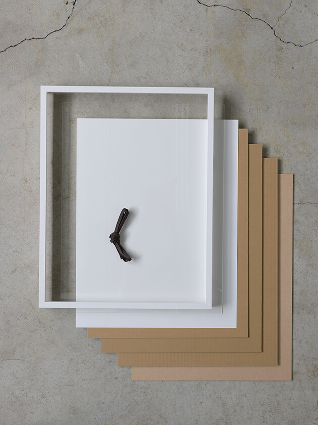 �����۱�ۥ磻�� 39.4X50.9cm�۳� �ե졼�� 