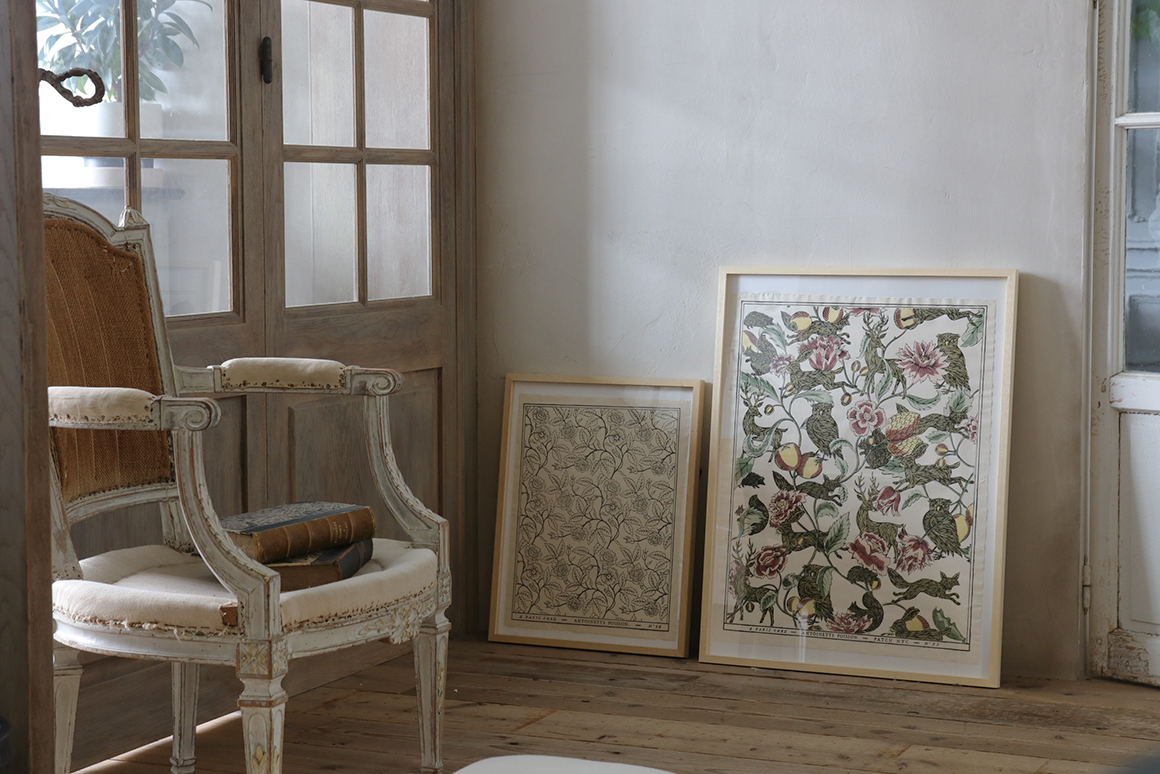 木製額縁木目 54.5x72.7cm