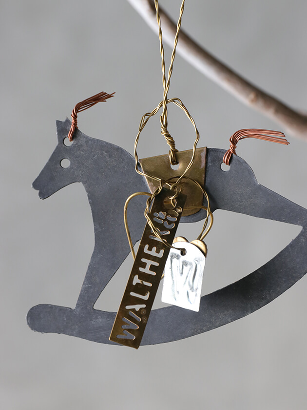 Walther&Co.オーナメントROCKING HORSE