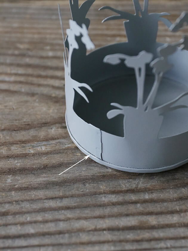 Walther&Co.キャンドルホルダーCHRISTMAS ROSE