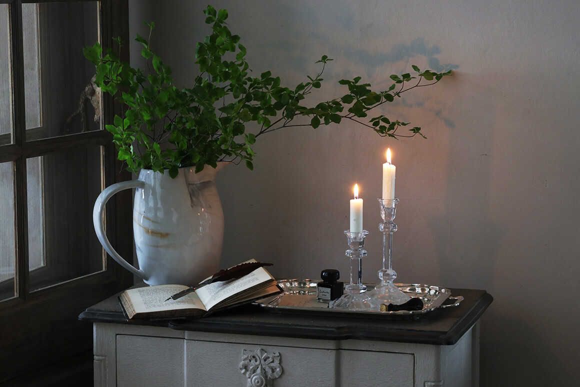 Quaint Qualityガラスキャンドルホルダーhexagonal S フランスやヨーロッパの輸入雑貨 家具 インテリアの通販 サラグレース