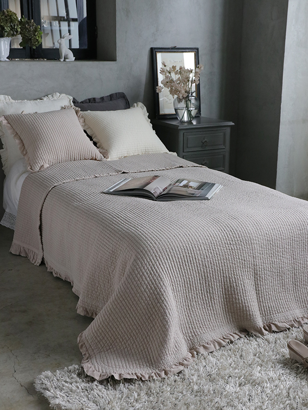 �٥åɥ��С�/���֥�frill���200x160cm