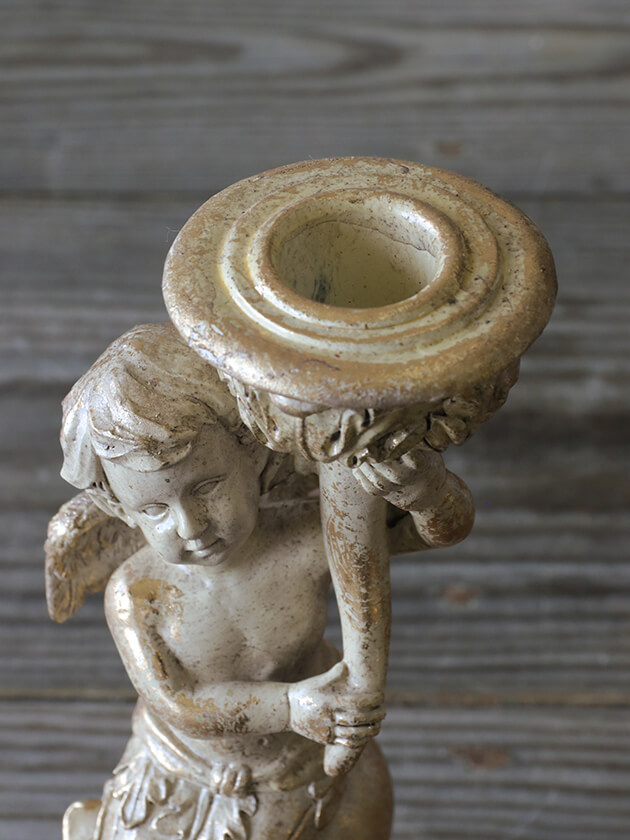 Lene BjerreキャンドルホルダーAngelゴールド ｜北欧雑貨 サラグレース