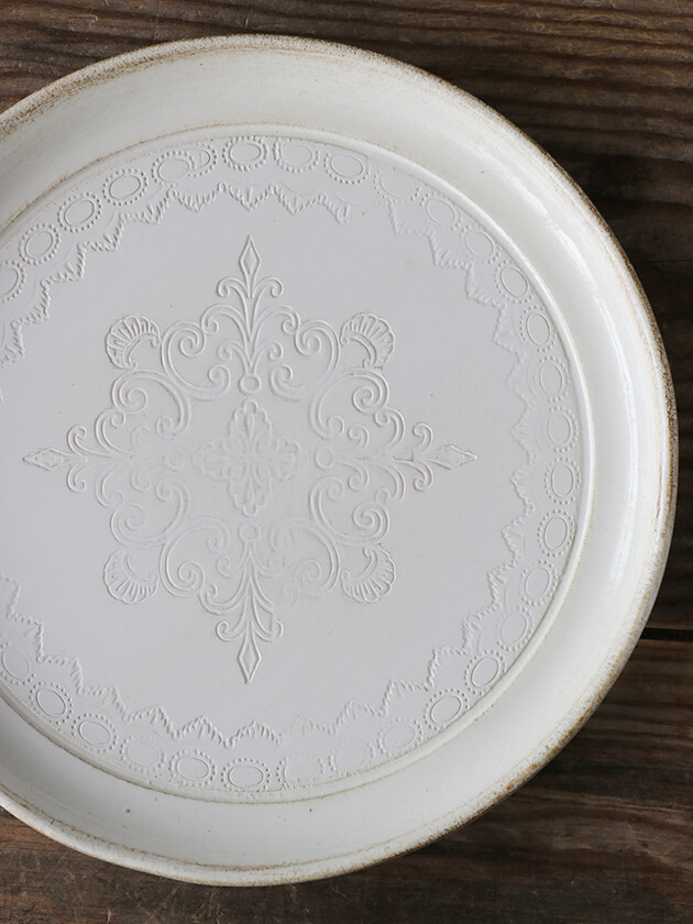 フィレンツェトレーラウンドホワイトSmooth